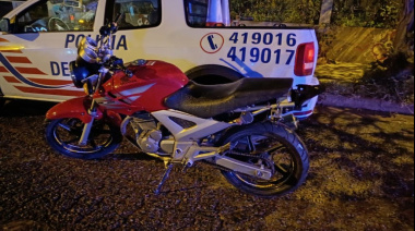 Protección Ciudadana: Hallazgo de una moto robada y alcoholemias positivas