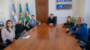 El Intendente Maximiliano Wesner se reunió con referentes de “Corazones Espinados”