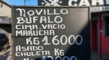 Una carnicería de Olavarría comenzó a vender carne de búfalo: “más barata y con el mismo gusto”