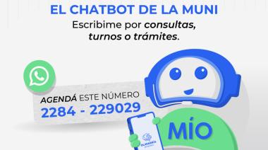 “MÍO”, el Municipio presentó su nuevo chatbot