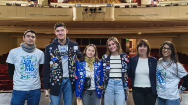 Estudiantes de intercambio recorrieron espacios municipales para conocer la historia y la identidad de Olavarría