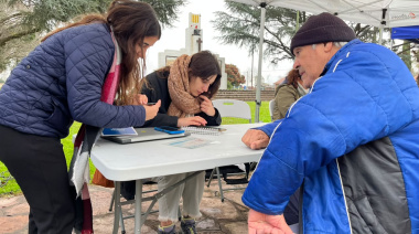 El programa “Barrio por Barrio” se desplegó en Colonia Hinojo e Hinojo con un abordaje integral
