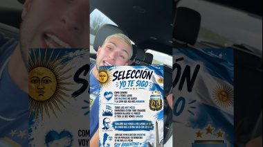 Un olavarriense creó una canción para la Selección que explotó en redes y promete ser el hit del Mundial
