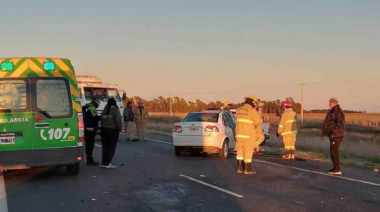 Tragedia en la ruta 51: un hombre falleció en un choque frontal entre un camión y un automóvil
