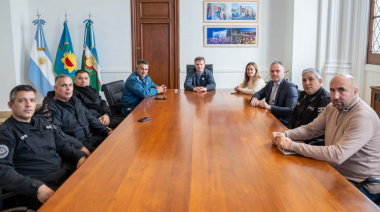 El intendente recibió al jefe del Servicio Penitenciario Bonaerense y autoridades del Complejo Centro Sur