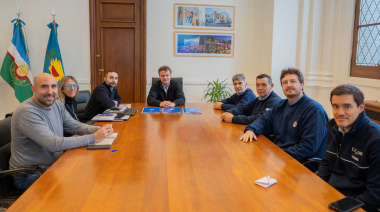 Maximiliano Wesner se reunió con autoridades de Fundación Loma Negra para avanzar en una agenda de trabajo conjunta