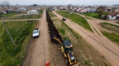 Programa Lotes con Servicios en Sierra Chica: El Municipio avanza con las obras de infraestructura
