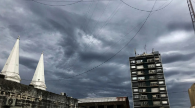 Emiten alerta amarilla por tormentas para el viernes en Olavarría: se prevén ráfagas de hasta 90 km/h