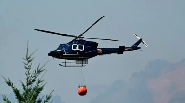 San Juan: murieron 7 personas al caer un helicóptero de control de incendios forestales