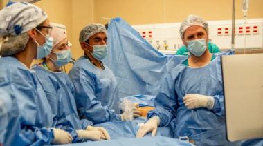 Cirugía inédita en el Garrahan: se realizó una transfusión de sangre fetal intrauterina