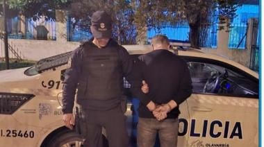 Violó una restricción de acercamiento a su madre y terminó aprehendido en pleno centro
