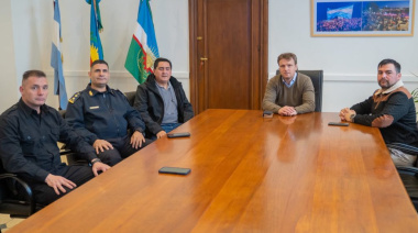 El intendente Wesner se reunió con el Director Provincial de Control y Fiscalización de la Policía de la Provincia