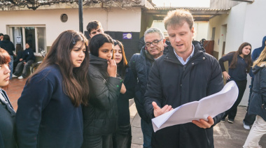 Plan de Infraestructura Educativa: El Municipio realizará obras en la Escuela “Mariano Moreno”