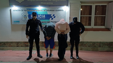 Detuvieron a una pareja tras robar una rueda de bicicleta en Olavarría