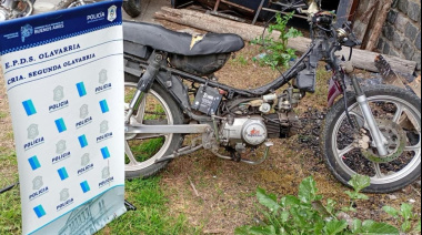 Robo agravado: dos jóvenes fueron imputados y recuperaron una moto robada en el Barrio ACUPO