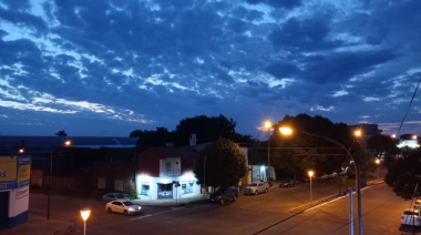 Emiten alerta amarilla por tormentas para este miércoles en Olavarría