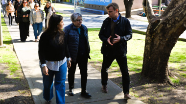 El intendente recibió a la Directora General de Cultura y Educación de la Provincia de Buenos Aires