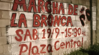 Convocan en Olavarría a la "Marcha de la bronca" para este sábado en el centro