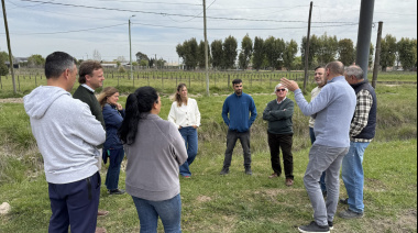 El intendente Wesner visitó Villa Aurora Sur y anunció la culminación de la obra de extensión de la red de gas