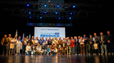 Olavarría Produce 2026: Empresarios y comerciantes locales tuvieron su merecido reconocimiento