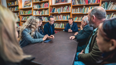 El intendente Wesner se reunió con el Director Provincial de Educación Especial, Sebastián Urquiza