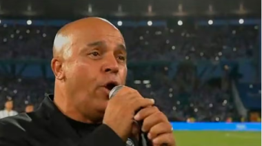 Fabio Santana, excombatiente de Malvinas, cantará el himno en el partido despedida de Messi