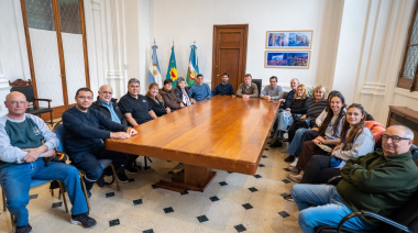 El intendente Wesner se reunió con organizadores de la 4° edición de la Fiesta de la Torta Frita