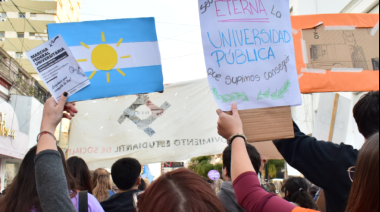 Quinta Marcha Federal Universitaria en defensa de la educación pública