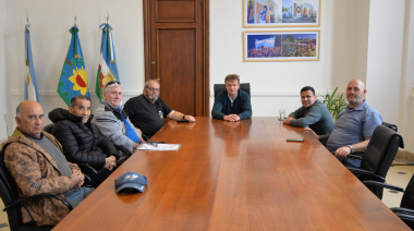 El intendente Wesner se reunió con veteranos de Malvinas para avanzar en el regreso de los viajes a las Islas