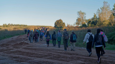 “Aventura con historia”: Se volvió a reprogramar la salida de caminata y yoga