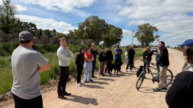 El Municipio extenderá la red de agua potable para garantizar el acceso al servicio a vecinos de la zona de Ruta 60 y avenida Colón