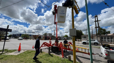El Municipio incorpora 16 nuevas cámaras de seguridad en 5 puntos del Partido