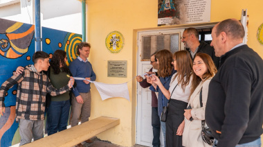 El intendente Maximiliano Wesner inauguró las obras en la Escuela Fray Mamerto Esquiú