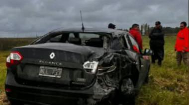 Ruta 3: un olavarriense y su hija de 5 años resultaron ilesos tras un choque entre un camión y un auto