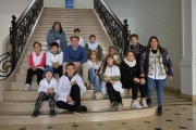 Estudiantes de la Escuela Nº 19 de Rocha y Escuela Nº 48 de La Moderna visitaron La Municipalidad