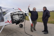 Profesionales de la UNLP construyen el primer avión eléctrico de Latinoamérica