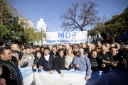 Kicillof en Plaza de Mayo: La detención de Cristina “es responsabilidad de Javier Milei”