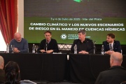 Con la presencia de Gabriel Katopodis, matriculados del Colegio de Ingenieros debaten sobre cambio climático y gestión hídrica
