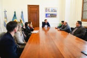Maximiliano Wesner recibió al Cónsul General de Italia
