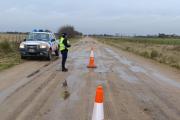 Continúan los controles sobre caminos rurales y vecinales