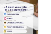 Participá de la Encuesta: A quien vas a votar el 7 de septiembre?