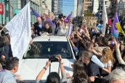 Repudiaron a los Milei y Espert en Lomas de Zamora: la caravana tuvo que irse