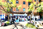 Trabajadoras y trabajadores de Camuzzi Gas movilizan a Buenos Aires