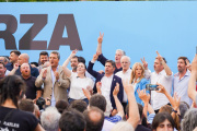 Axel Kicillof encabezó el cierre de campaña de Fuerza Patria: "El JP Morgan tomó el ministerio de Economía"