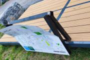 Vandalizaron el mirador turístico del Cerro Luciano Fortabat