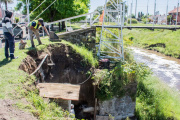 El Municipio inició la segunda etapa de obras hidráulicas en el puente de General Paz