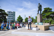 El intendente Wesner encabezó el acto protocolar por el 158º aniversario de Olavarría