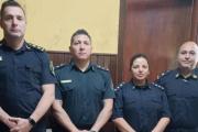 La Oficial Natalia Galvan quedó a cargo del Destacamento de Espigas