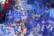 La CGT marchó en Plaza de Mayo contra la reforma laboral y anticipó un “paro nacional”