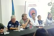 Wesner y Bomberos encabezaron una conferencia de prensa: El Hogar "La Sabiduría" no estaba habilitado